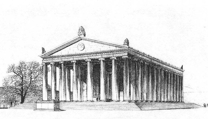 معماری معبد آگوستوس و روم آنکارا